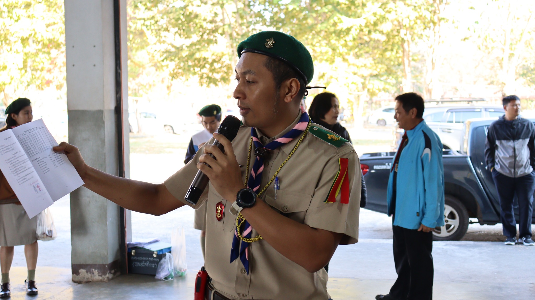 กองลูกเสือวิสามัญ จัดกิจกรรมค่ายลูกเสือ ประจำปีการศึกษา 2567