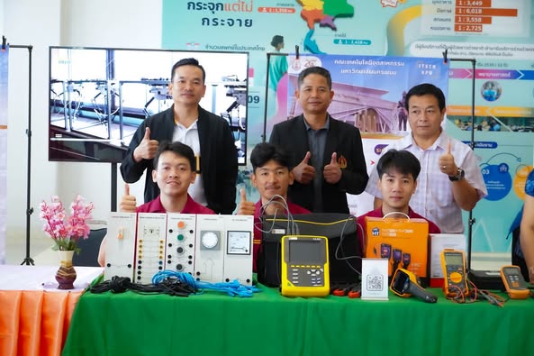 คณะเทคโนโลยีอุตสาหกรรม มนพ. ร่วมจัดบูธนิทรรศการ กิจกรรม OPEN HOUSE 2025